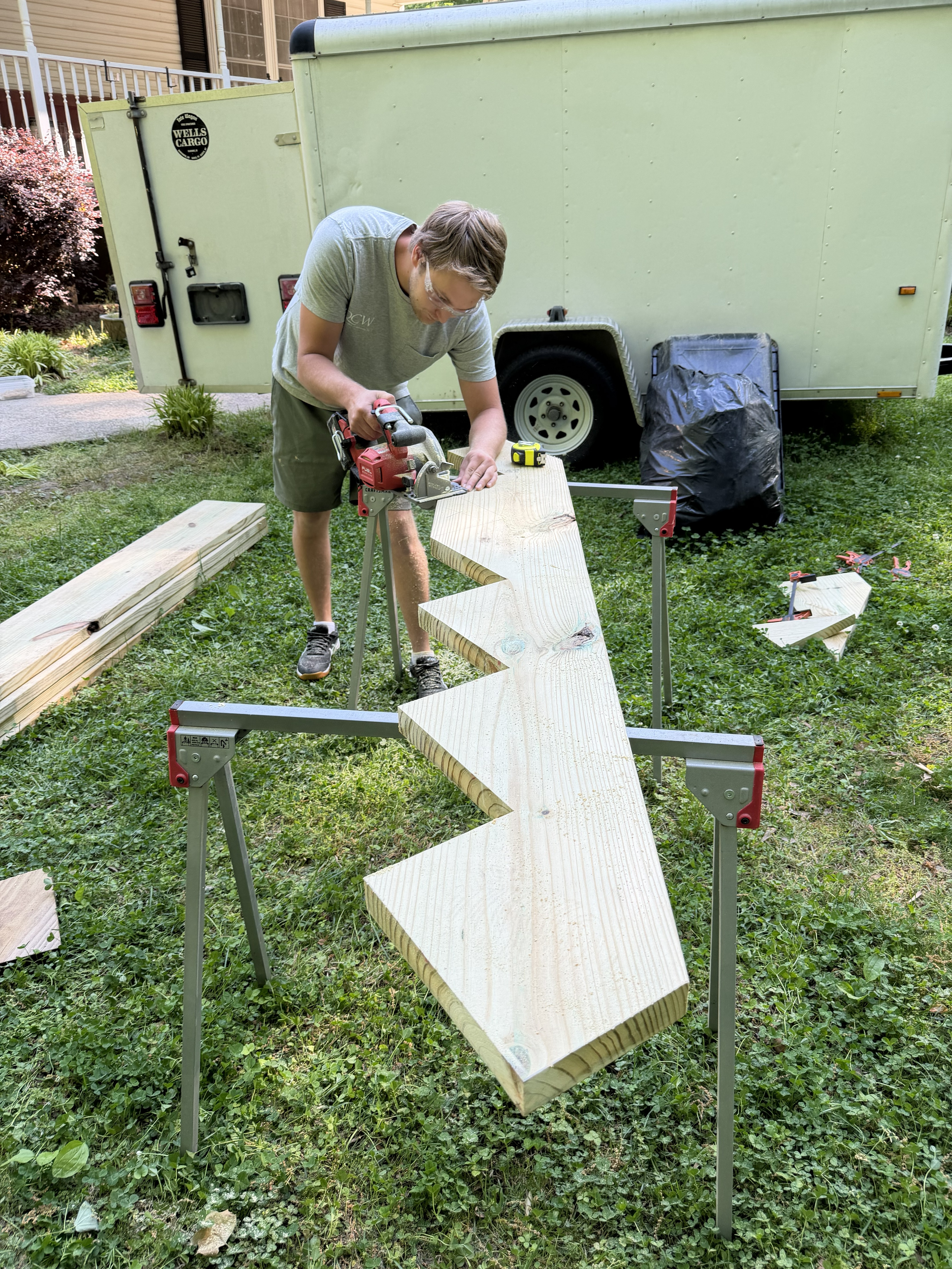 Cutting Stringers