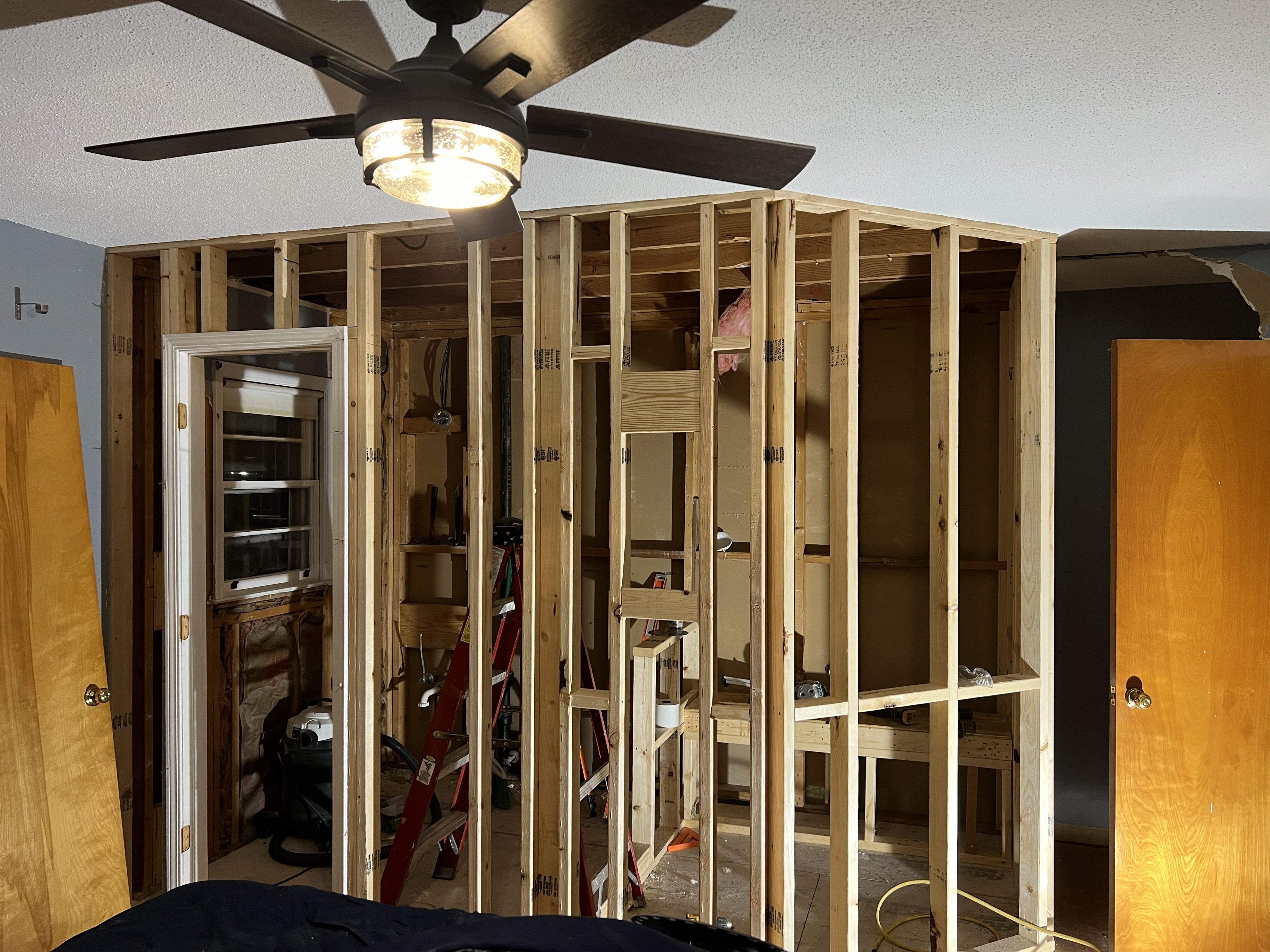 Framing a Bathroom
